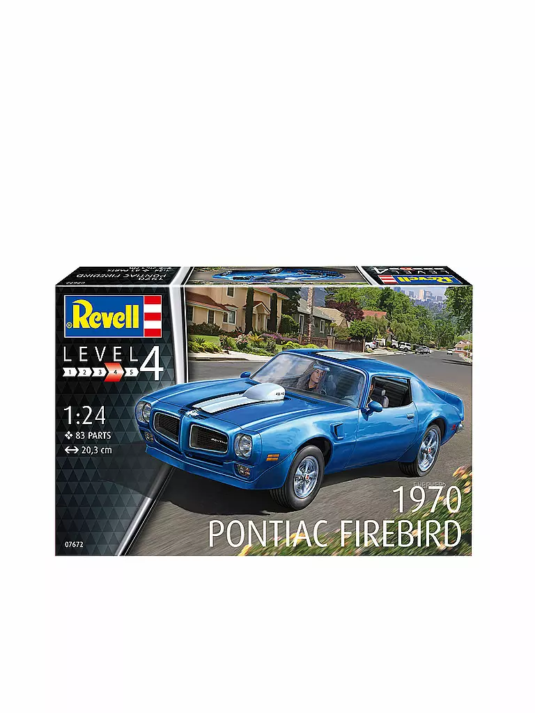 REVELL | Modellbausatz - 1970 Pontiac Firebird 07672 | keine Farbe