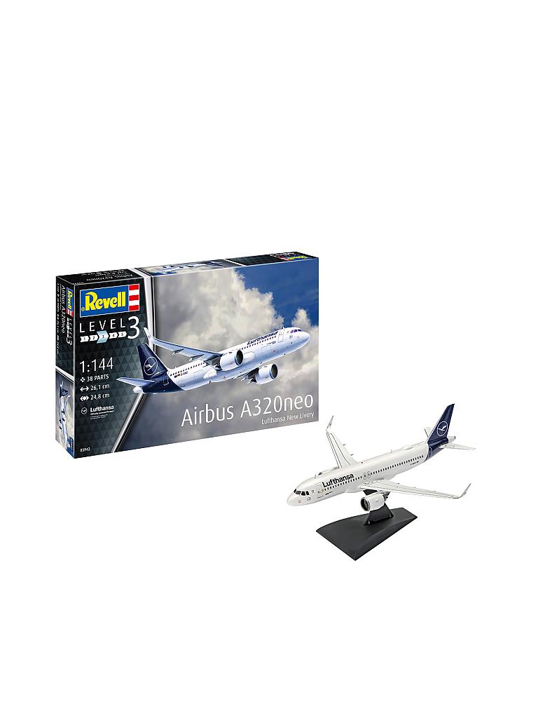 REVELL | Modellbausatz - Airbus A320 Neo Lufthansa "New Livery" | keine Farbe