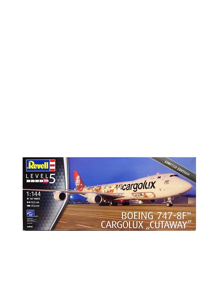 REVELL | Modellbausatz - Boeing 747-8F Cargolux Cutaway  | 