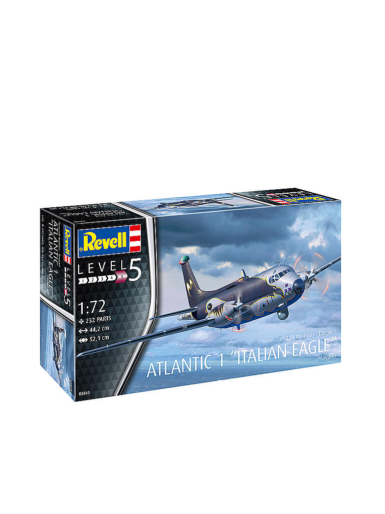 REVELL | Modellbausatz - Breguet Atlantic 1 " Italian Eagle " 03845 | keine Farbe