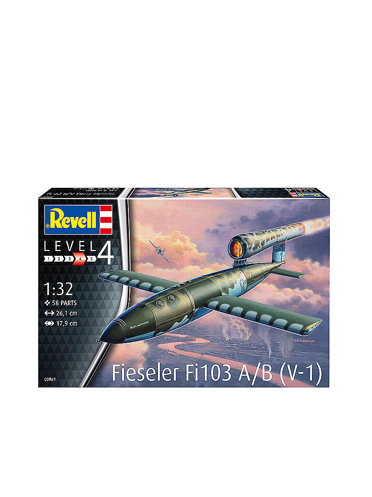 REVELL | Modellbausatz - Fieseler Fi103 A/B V-1 03861 | keine Farbe