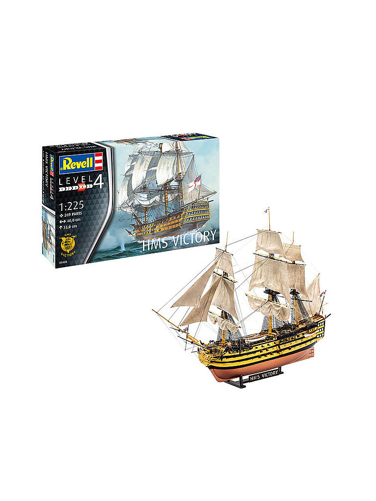 REVELL | Modellbausatz - H.M.S. Victory 05408 | bunt