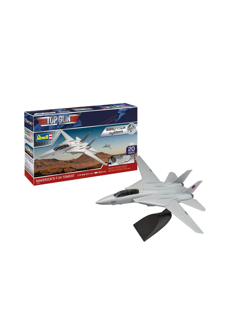 REVELL | Modellbausatz - Maverick's F-14 Tomcat ‘Top Gun’ easy-click | keine Farbe
