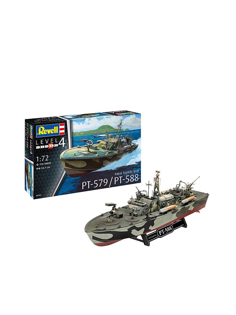 REVELL | Modellbausatz - Patrol Torpedo Boat PT-588/PT-57 | keine Farbe