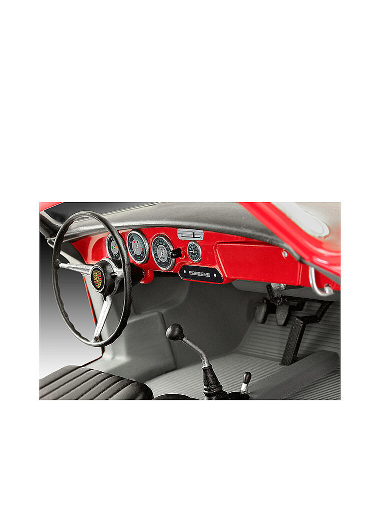 REVELL | Modellbausatz - Porsche 356 B Coupé (easy-click) 07679 | keine Farbe