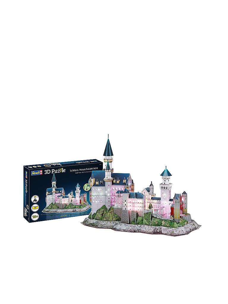 REVELL | Spezialpuzzle - Schloss Neuschwanstein-LED Edition | keine Farbe