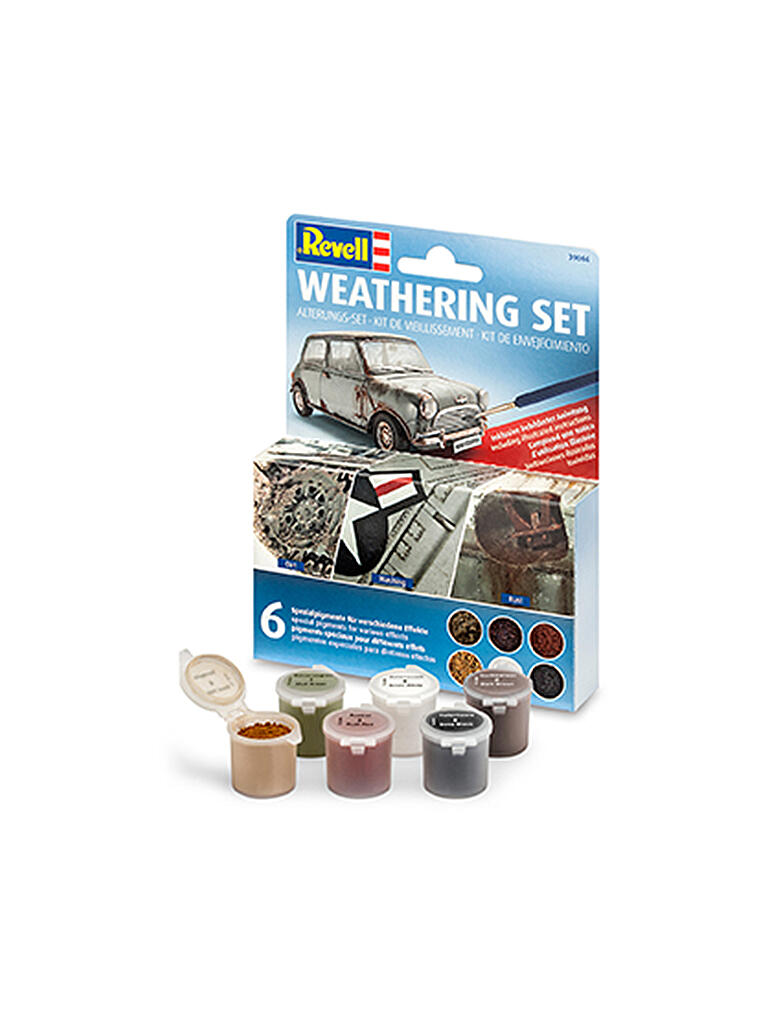 REVELL | Weathering Set (6 Pigmente) | keine Farbe