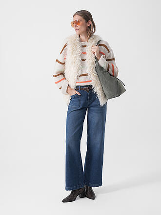 RIANI | Gilet in Felloptik 