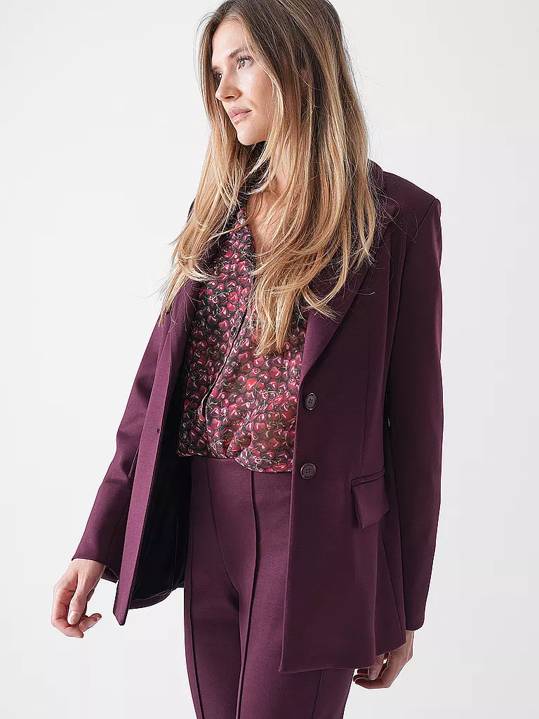 RIANI | Blazer | dunkelrot