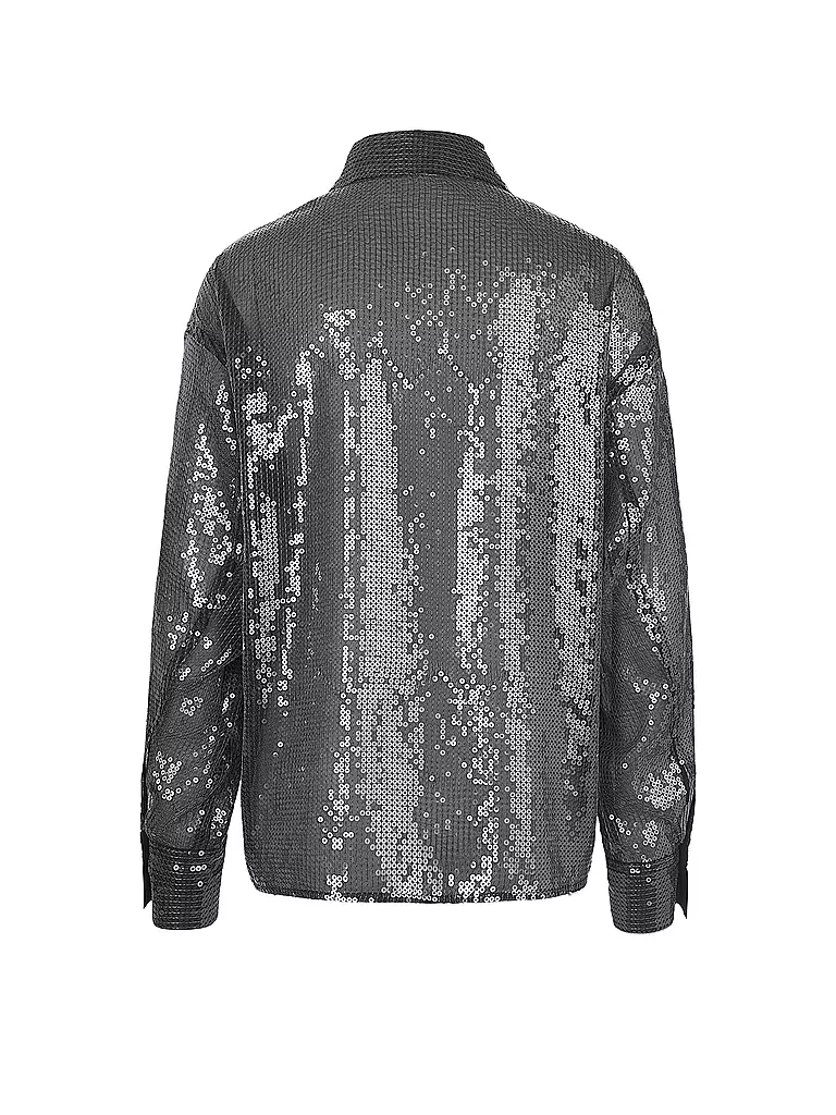 RIANI | Bluse | silber