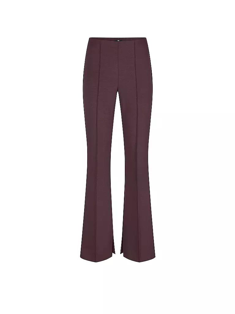 RIANI | Hose Bootcut Fit | dunkelrot