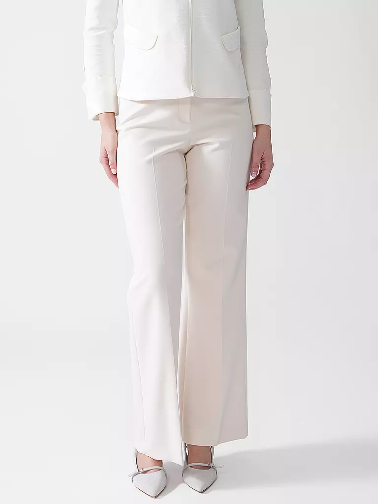 RIANI | Hose Flared Fit | beige