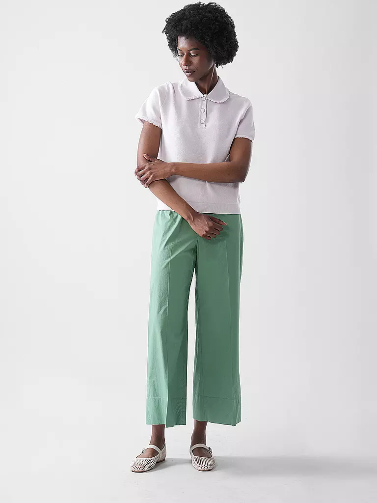 RIANI | Hose Wide Leg Fit  | grün
