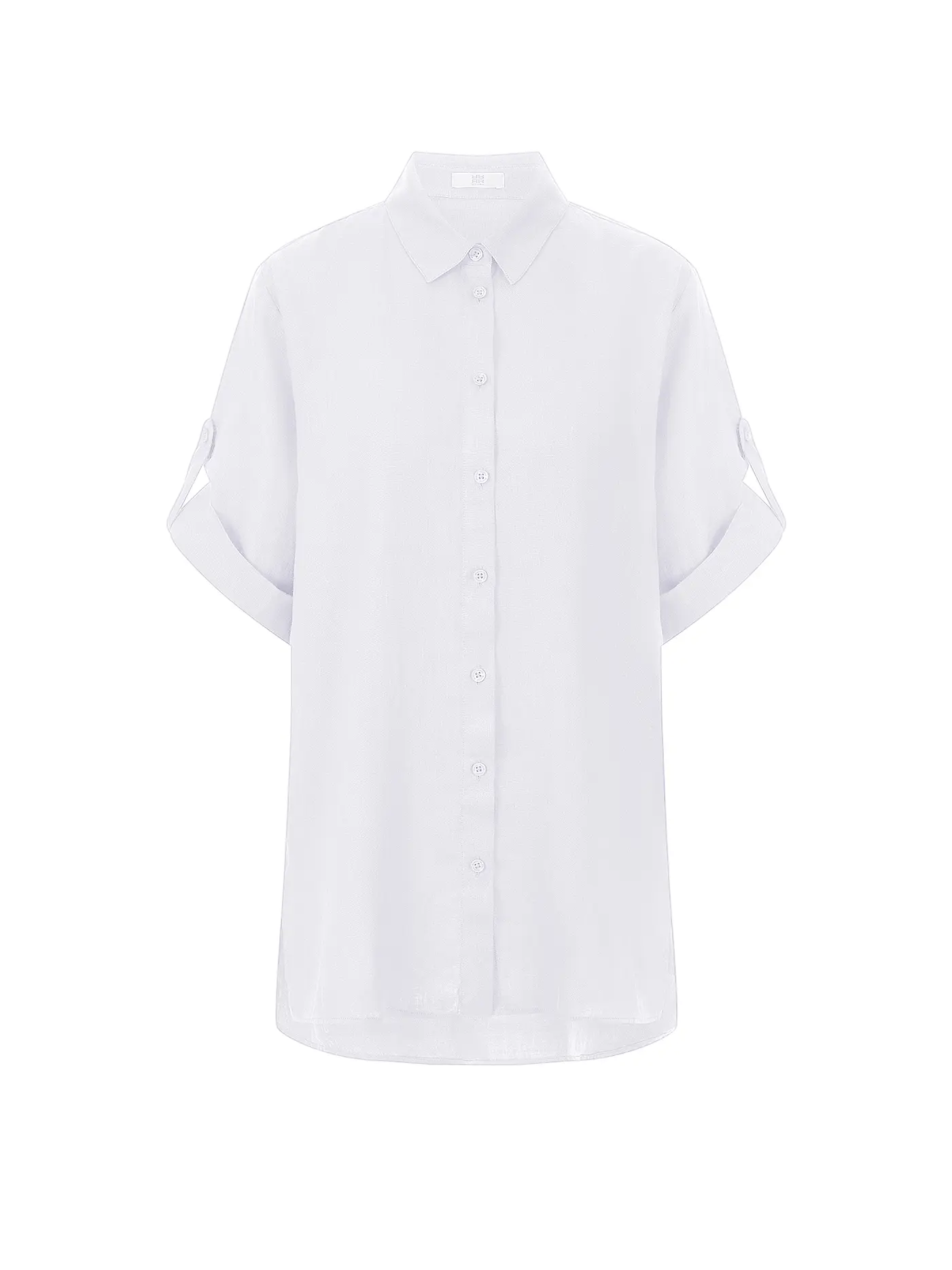 RIANI | Leinenbluse | weiss