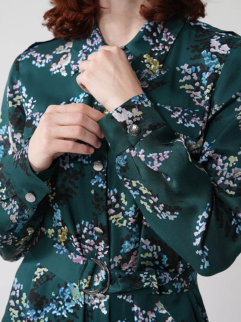 RIANI | Midikleid | petrol