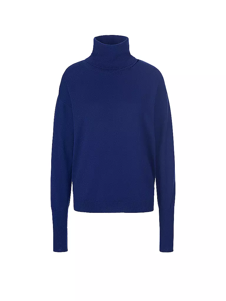RIANI | Rollkragenpullover  | blau
