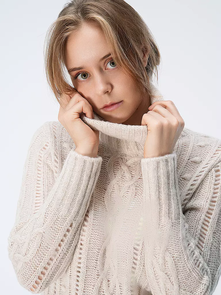 RIANI | Rollkragenpullover | creme