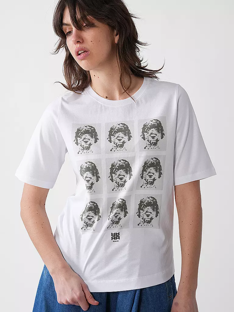 RIANI | T-Shirt  | weiss