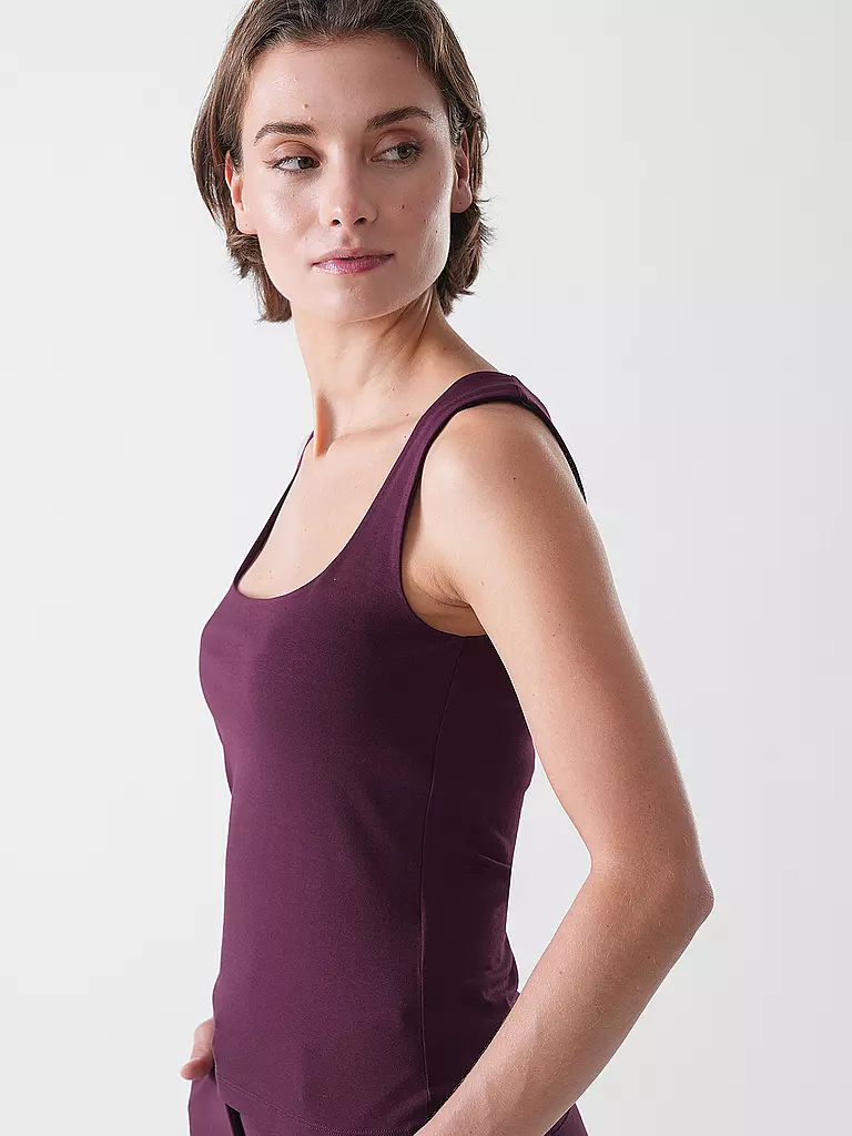 RIANI | Top | dunkelrot