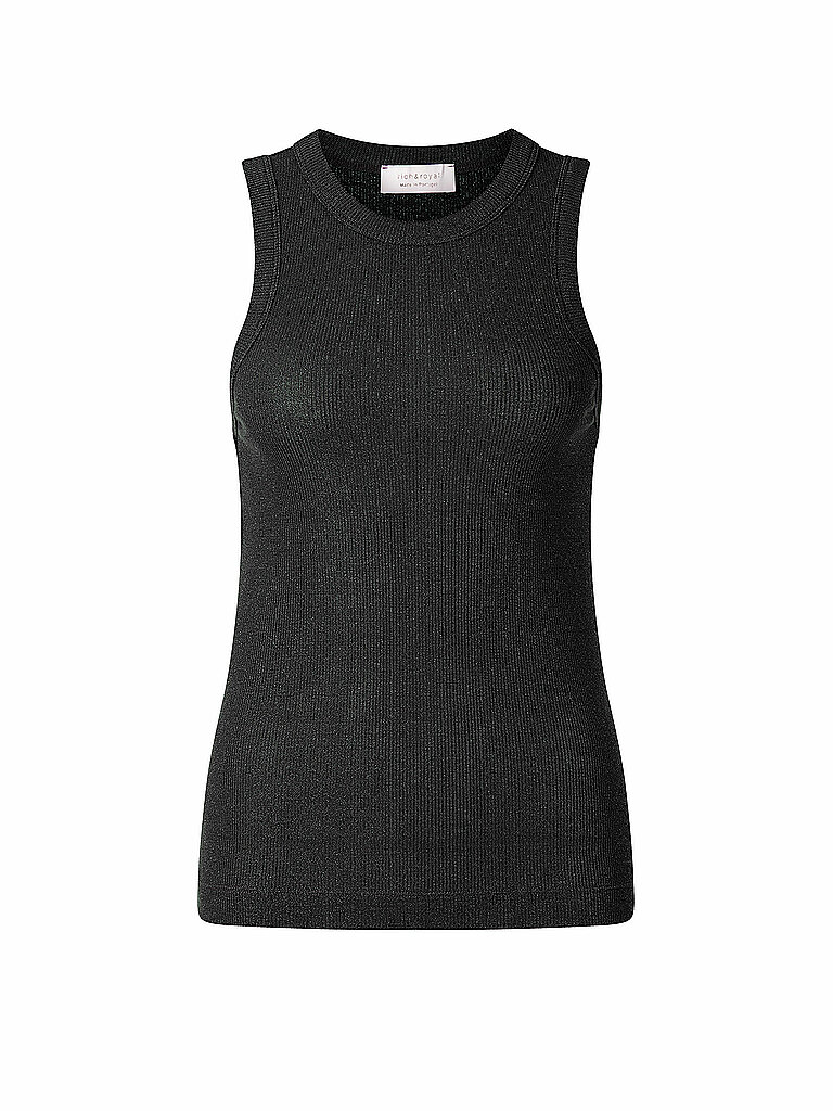 RICH & ROYAL Top schwarz | XL