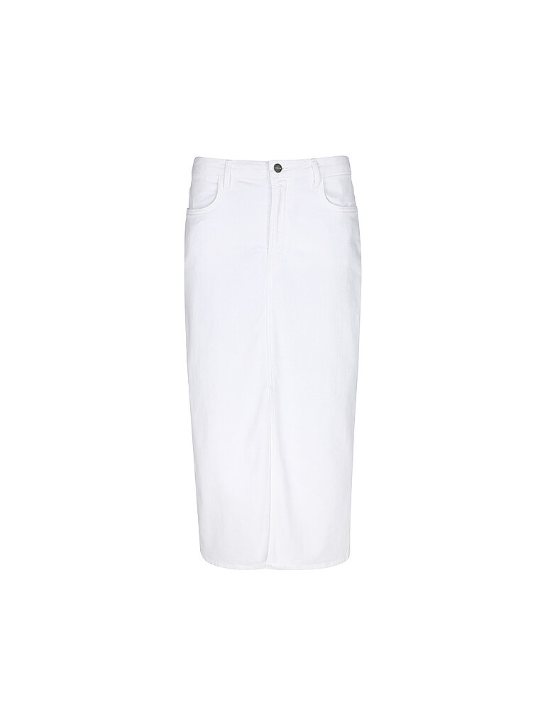 RICH & ROYAL Jeansrock weiss | 30
