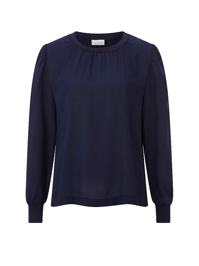 RICH & ROYAL Blusenshirt dunkelblau | XS