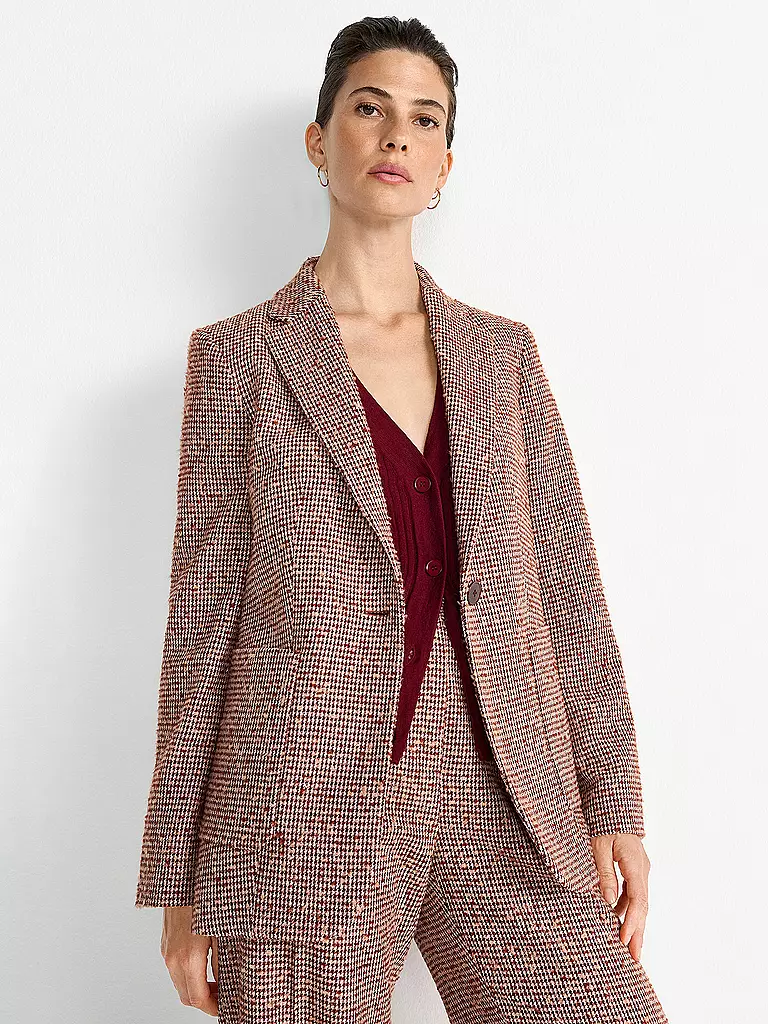 RICH & ROYAL | Blazer | dunkelrot