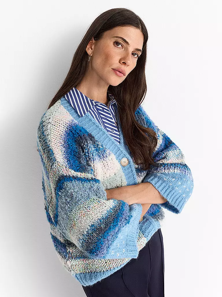 RICH & ROYAL | Cardigan | blau