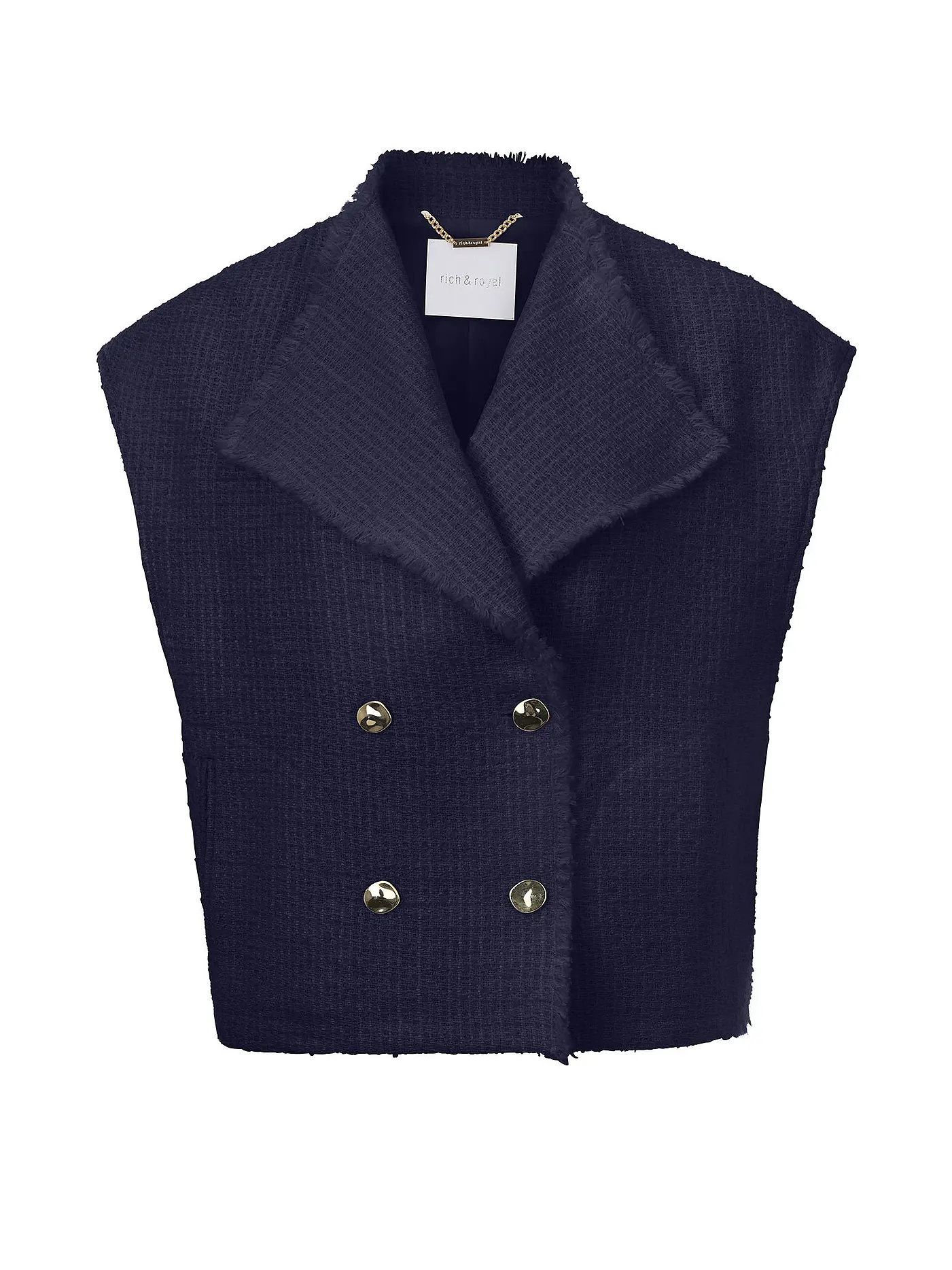 RICH & ROYAL | Gilet | dunkelblau