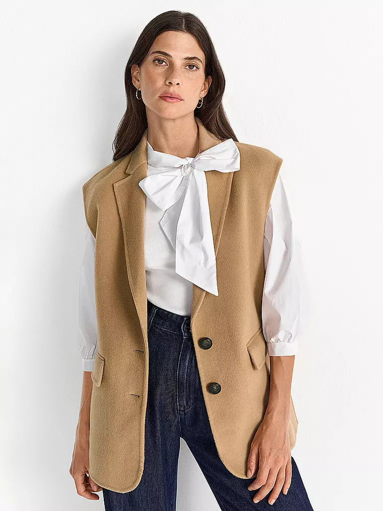 RICH & ROYAL | Gilet | camel