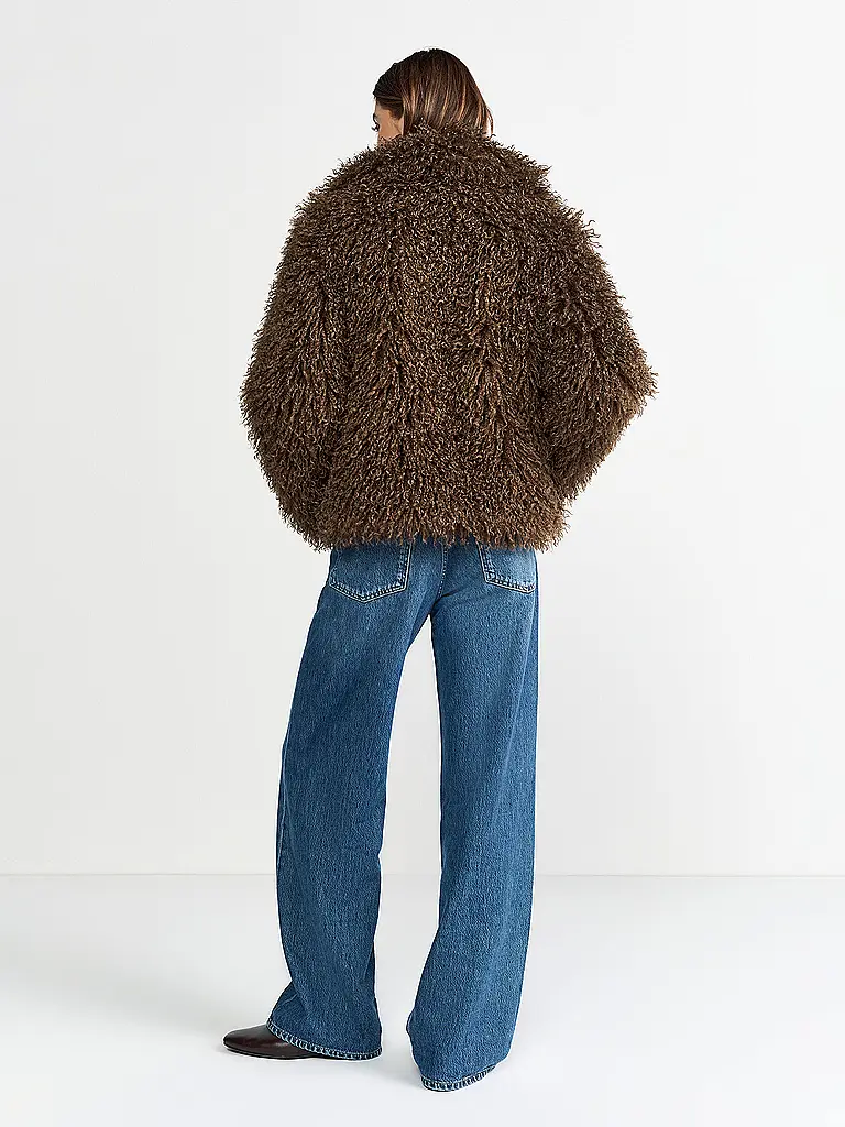 RICH & ROYAL | Jacke in Felloptik | 