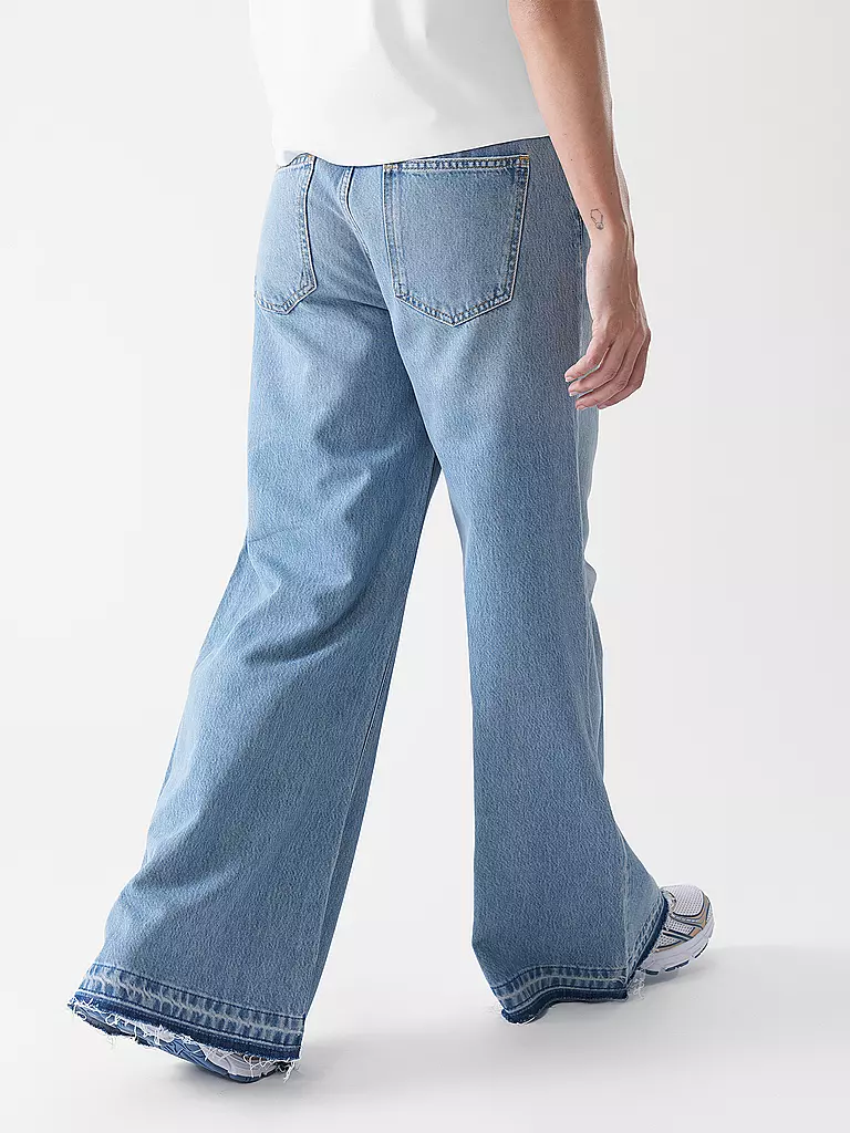 RICH & ROYAL | Jeans Flared Fit | blau