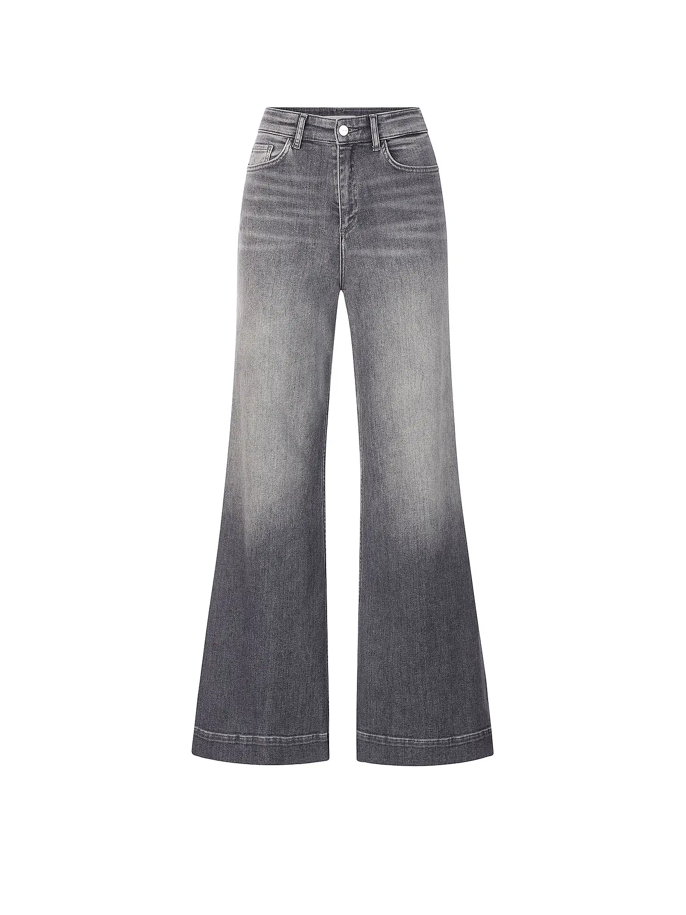 RICH & ROYAL | Jeans Wide Leg  | grau