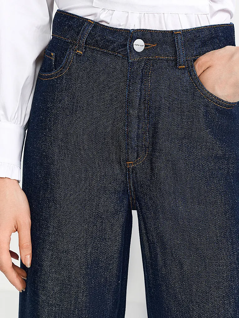 RICH & ROYAL | Jeans Wide Leg  | blau