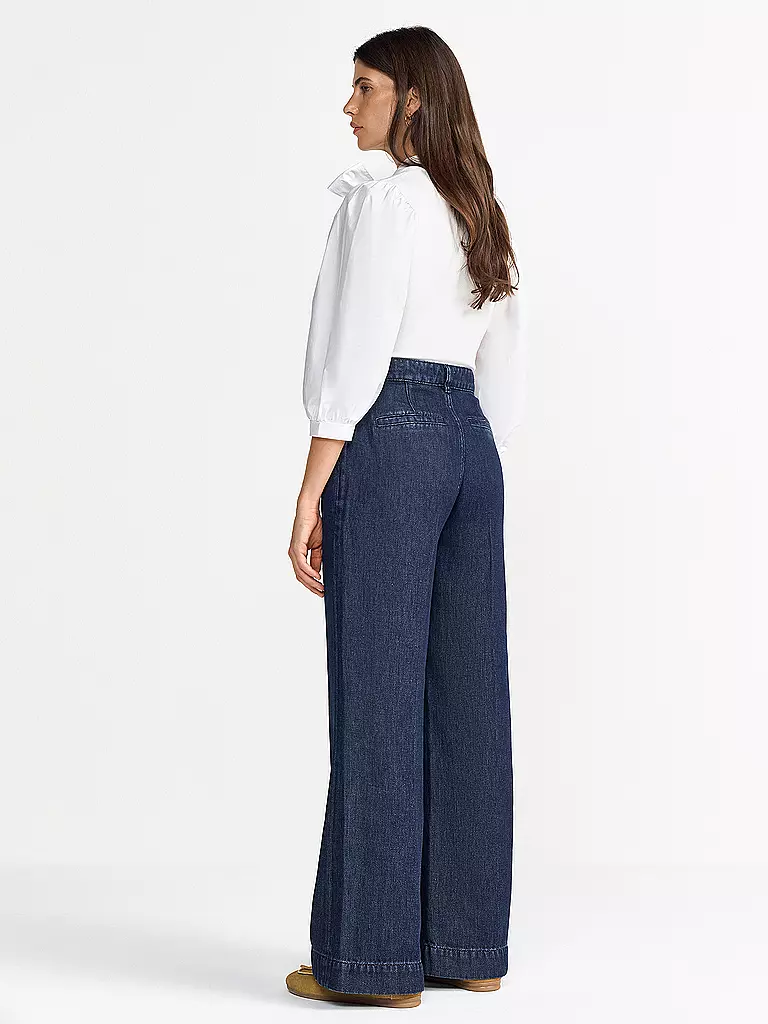 RICH & ROYAL | Jeans Wide Leg | dunkelblau