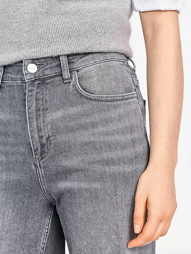 RICH & ROYAL | Jeans Wide Leg | grau