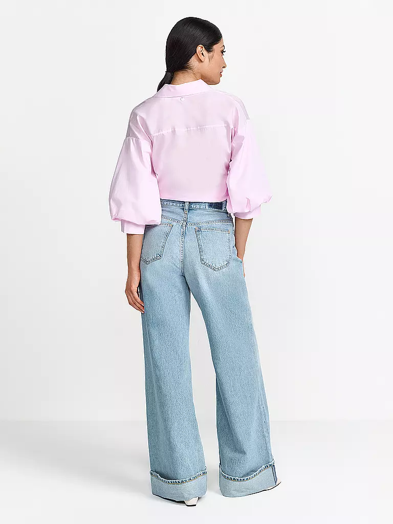 RICH & ROYAL | Jeans Wide Leg | blau