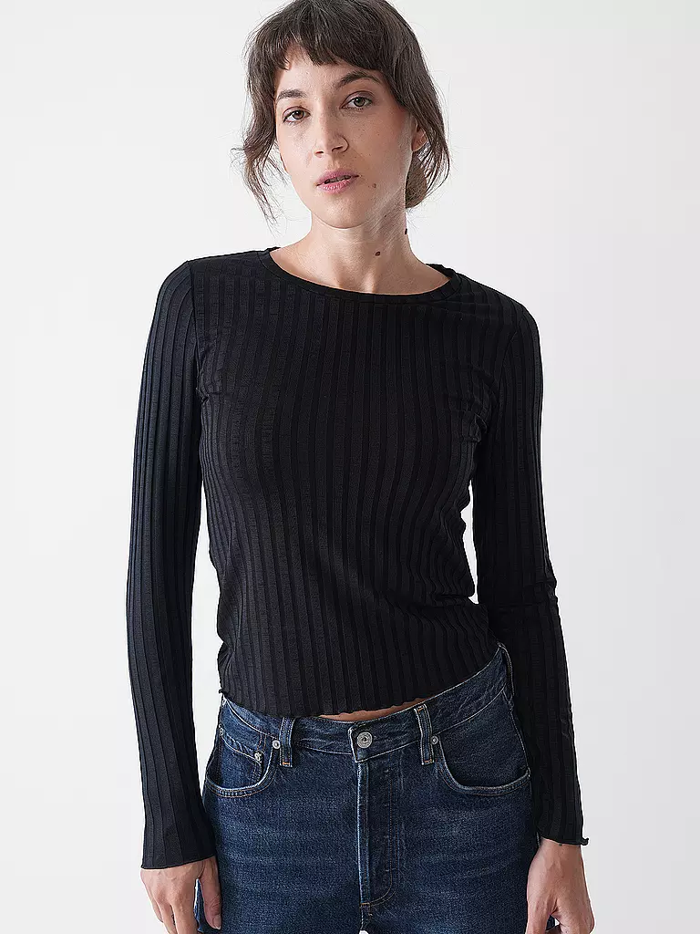 RICH & ROYAL | Langarmshirt  | schwarz