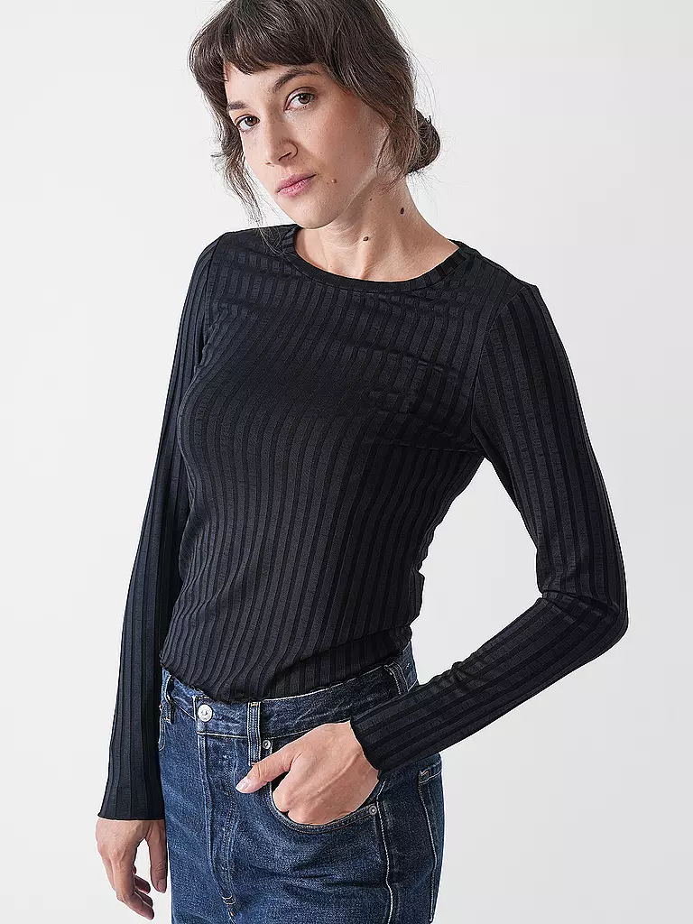 RICH & ROYAL | Langarmshirt  | schwarz