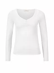 RICH & ROYAL | Langarmshirt | weiss