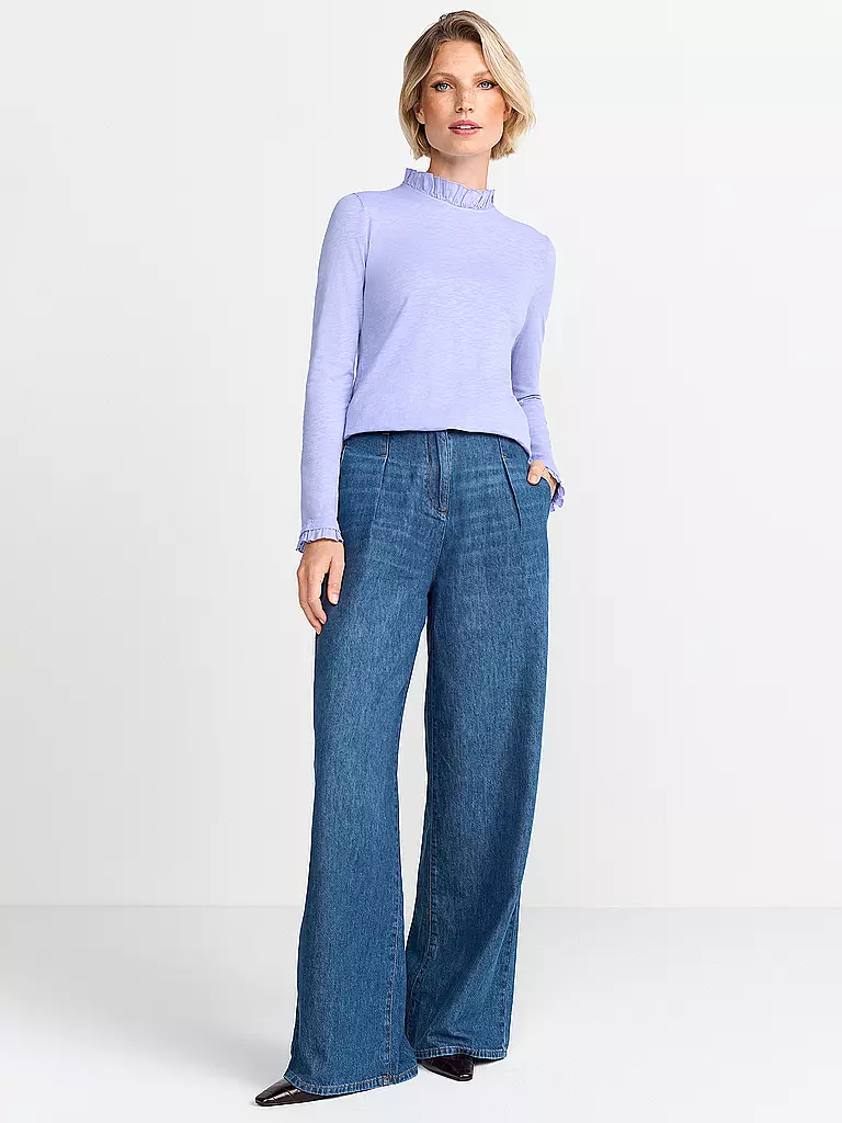 RICH & ROYAL | Langarmshirt | Lila