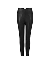 RICH & ROYAL | Leggings in Lederoptik | schwarz