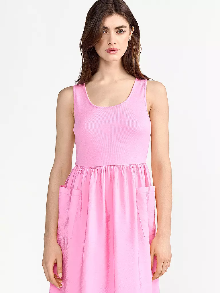 RICH & ROYAL | Midikleid | rosa