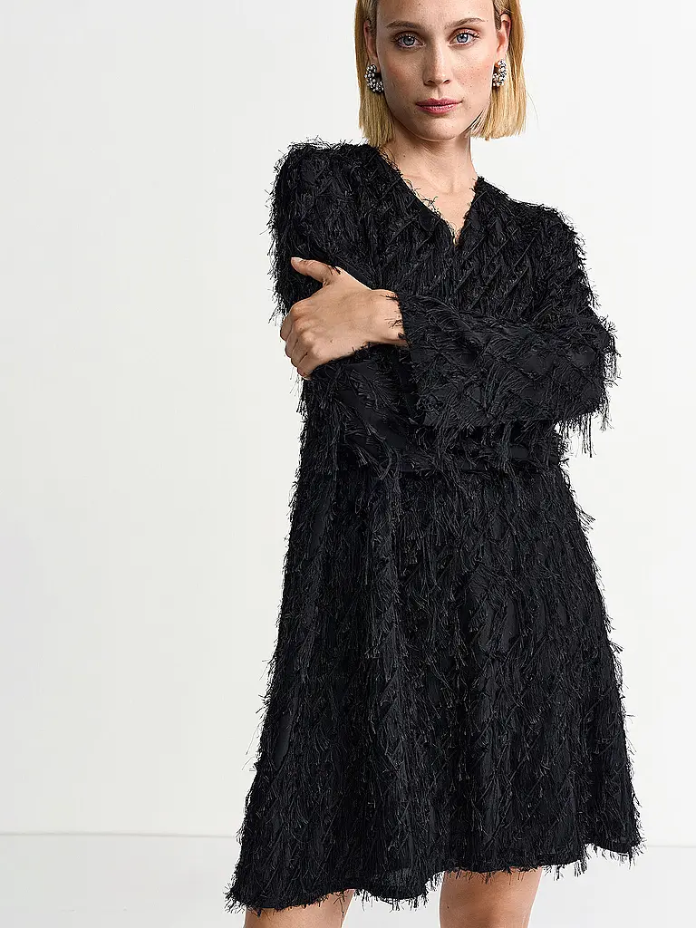 RICH & ROYAL | Minikleid  | Schwarz