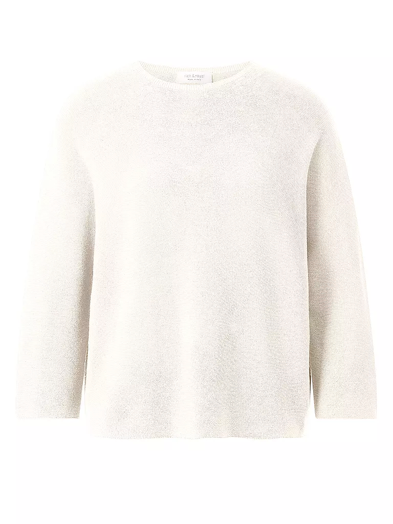 RICH & ROYAL | Pullover  | Creme