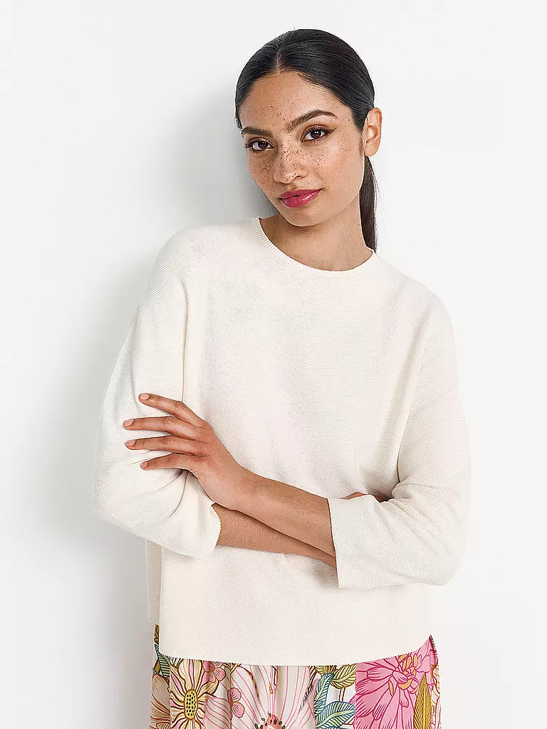 RICH & ROYAL | Pullover  | Creme