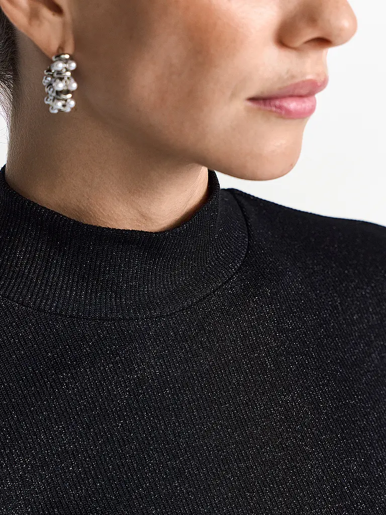 RICH & ROYAL | Rollkragenpullover  | schwarz