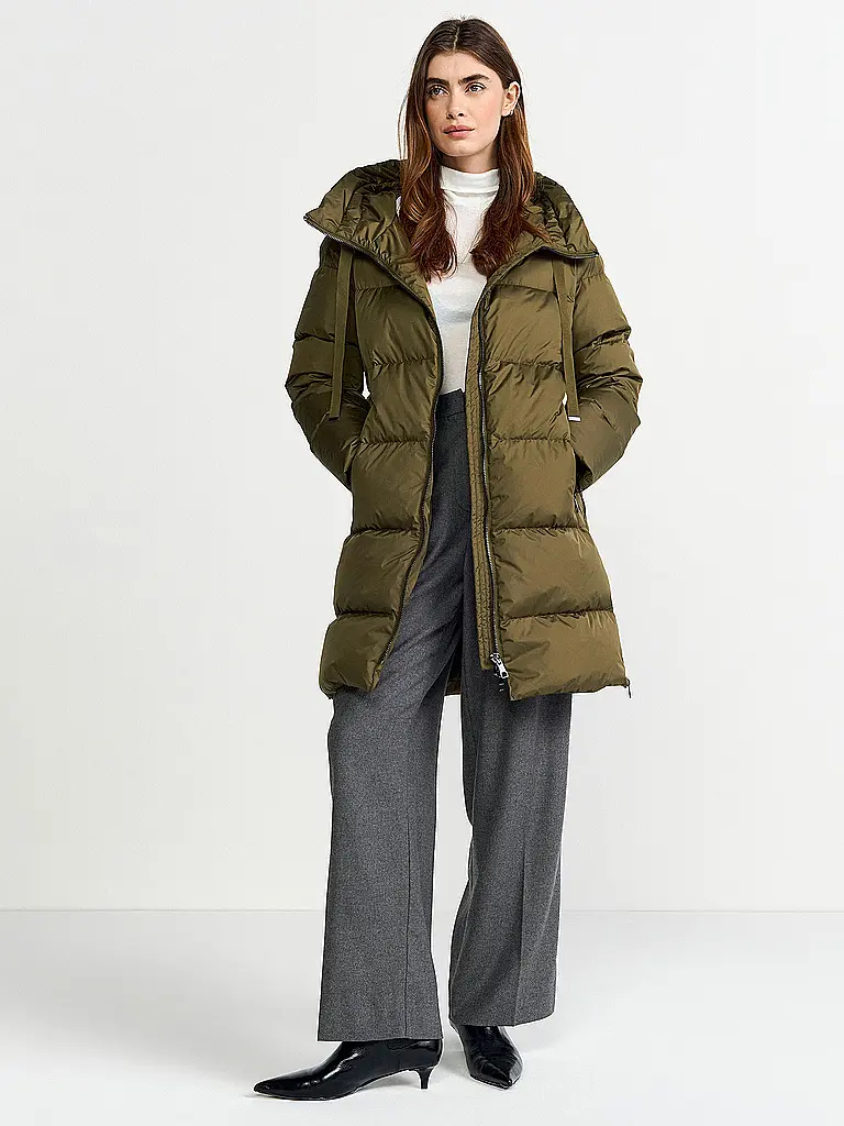 RICH & ROYAL | Steppmantel | olive