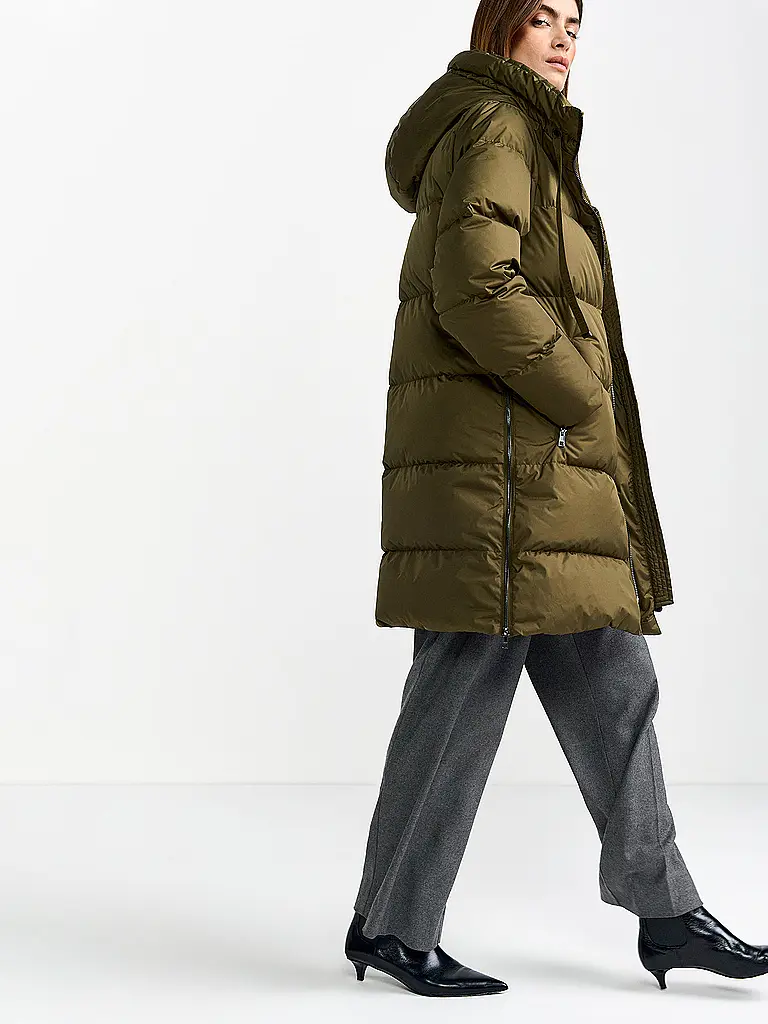 RICH & ROYAL | Steppmantel | olive
