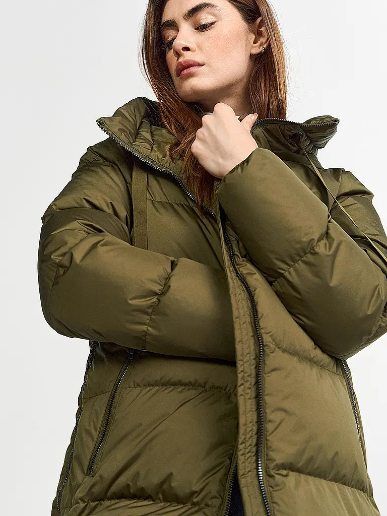 RICH & ROYAL | Steppmantel | olive